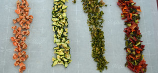 oven dried vegetables